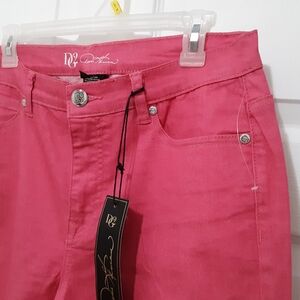 DG2 NWT Diane Gilman PINK PANTS